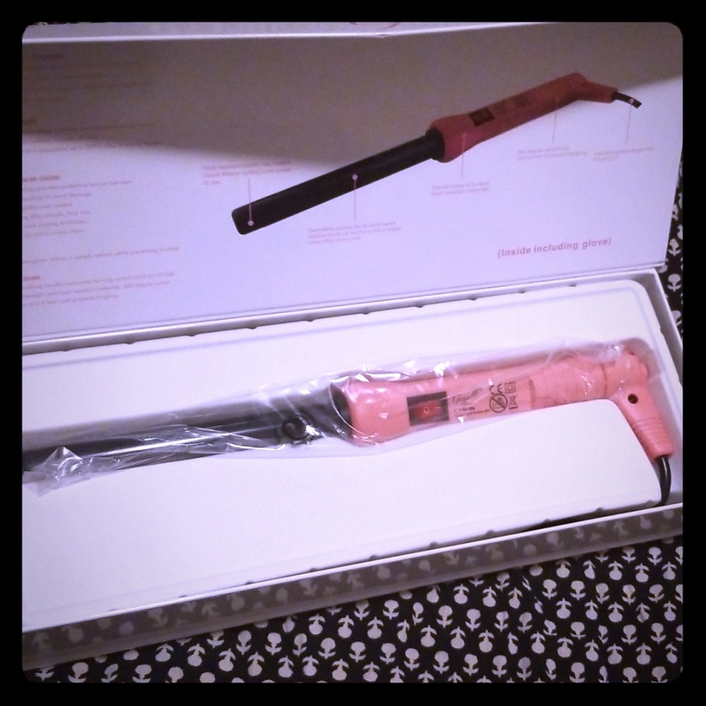 Ginalli Milano curling iron cylinder 19mm 1 inch